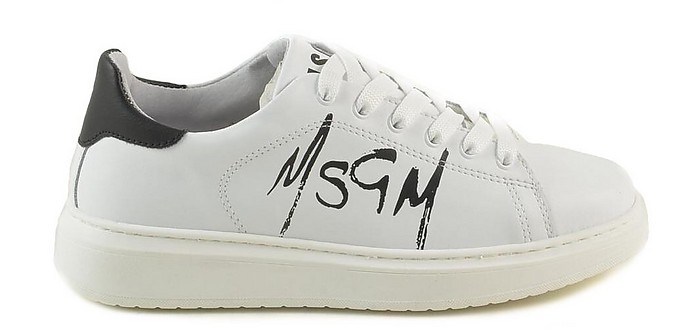 Women's White Shoes - MSGM