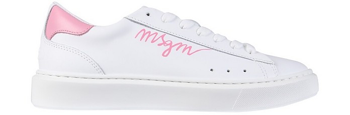 Sneakers With Logo - MSGM