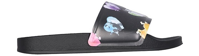 Rubber Slide Sandals - MSGM
