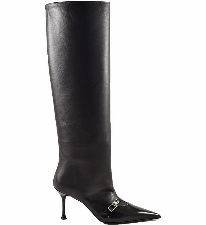 Women's Black Boots - MSGM