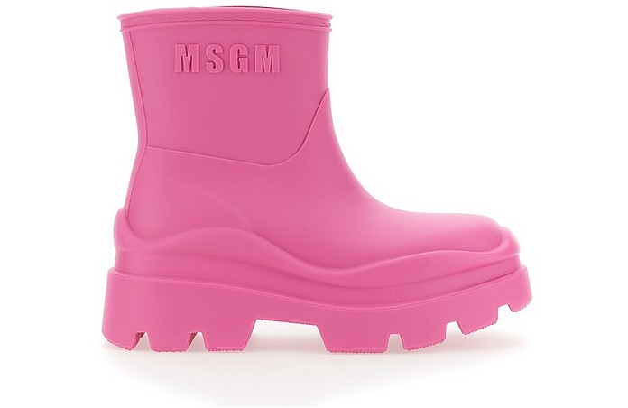 Boot With Logo - MSGM