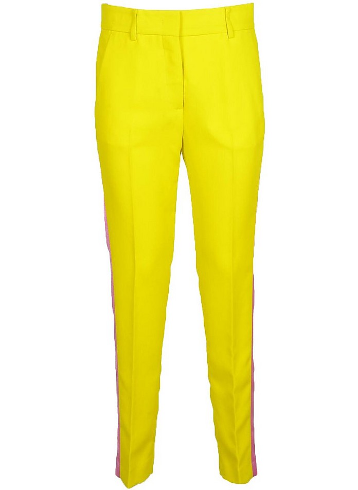 Women's Yellow Pants - MSGM