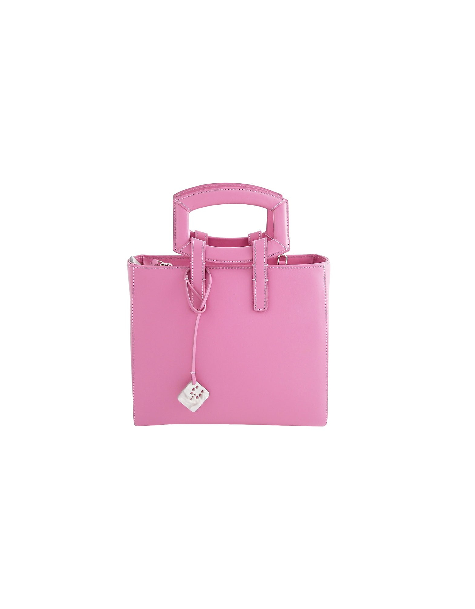 Gambari Milano Designer Handbags Bag Alissina - Top Handle Bag In Rose