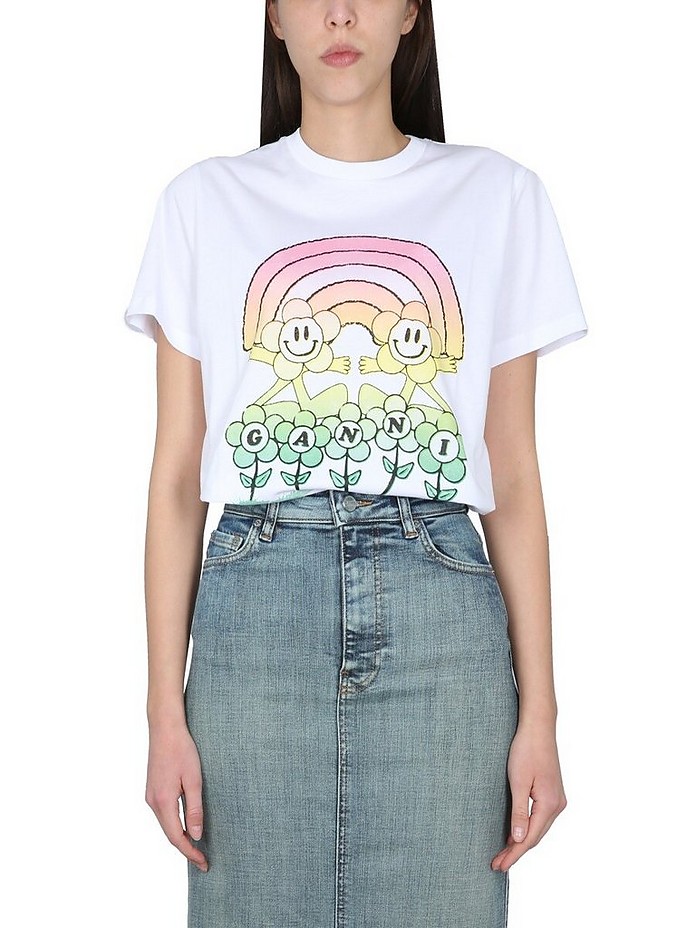 Rainbow T-Shirt - Ganni