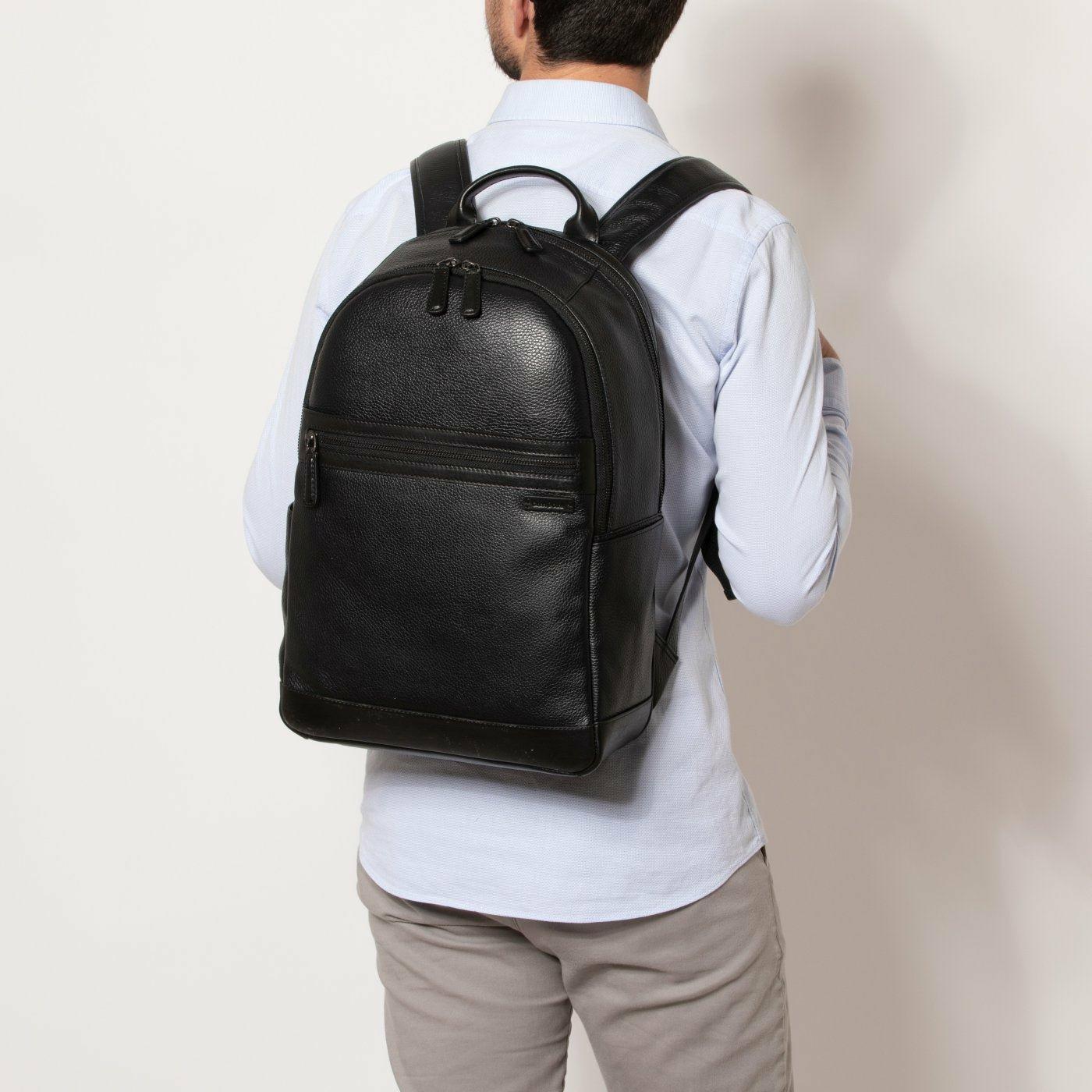 Gianni Conti 'Frey' Leather Backpack