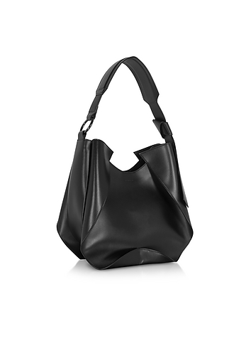 Giselle Leather Shoulder Bag展示图