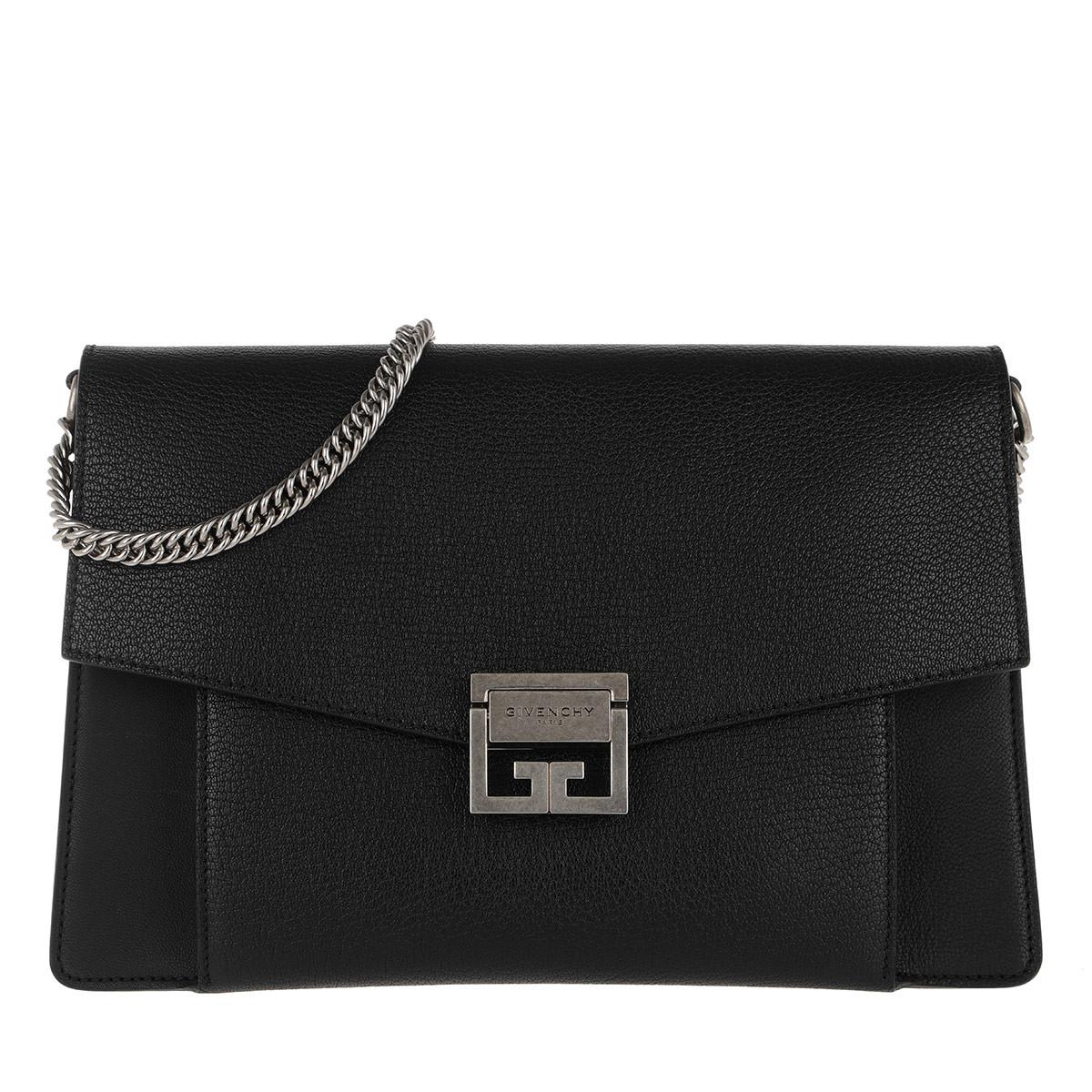 Givenchy Medium GV3 Bag Leather Black at FORZIERI