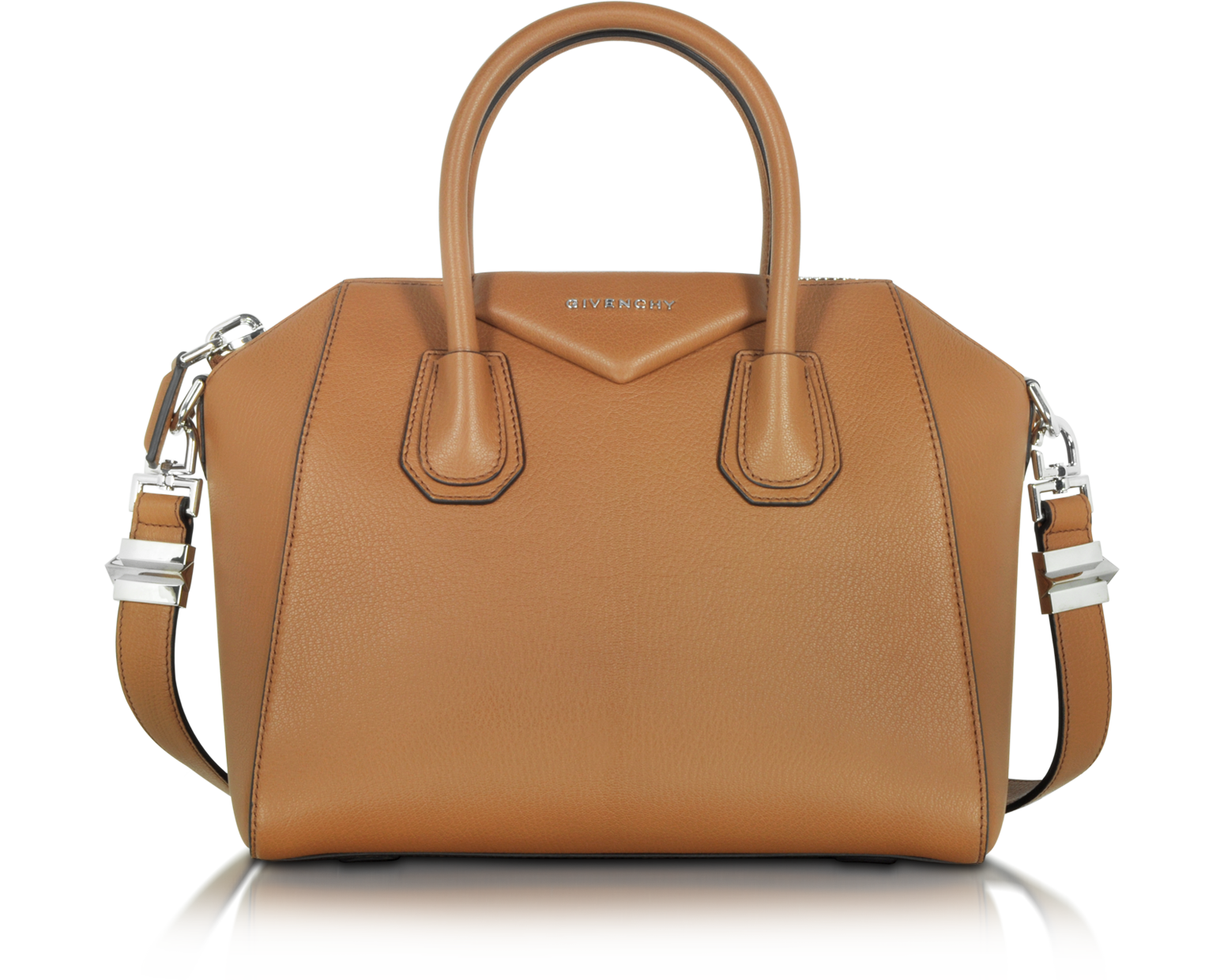 Givenchy Antigona Caramel Brown Leather 