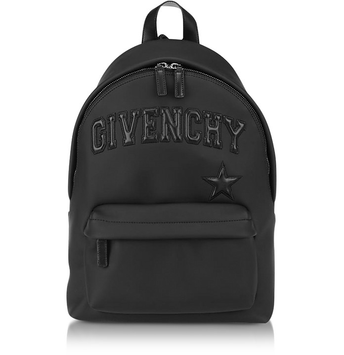 Black Polyvinyl Signature Backpack - Givenchy