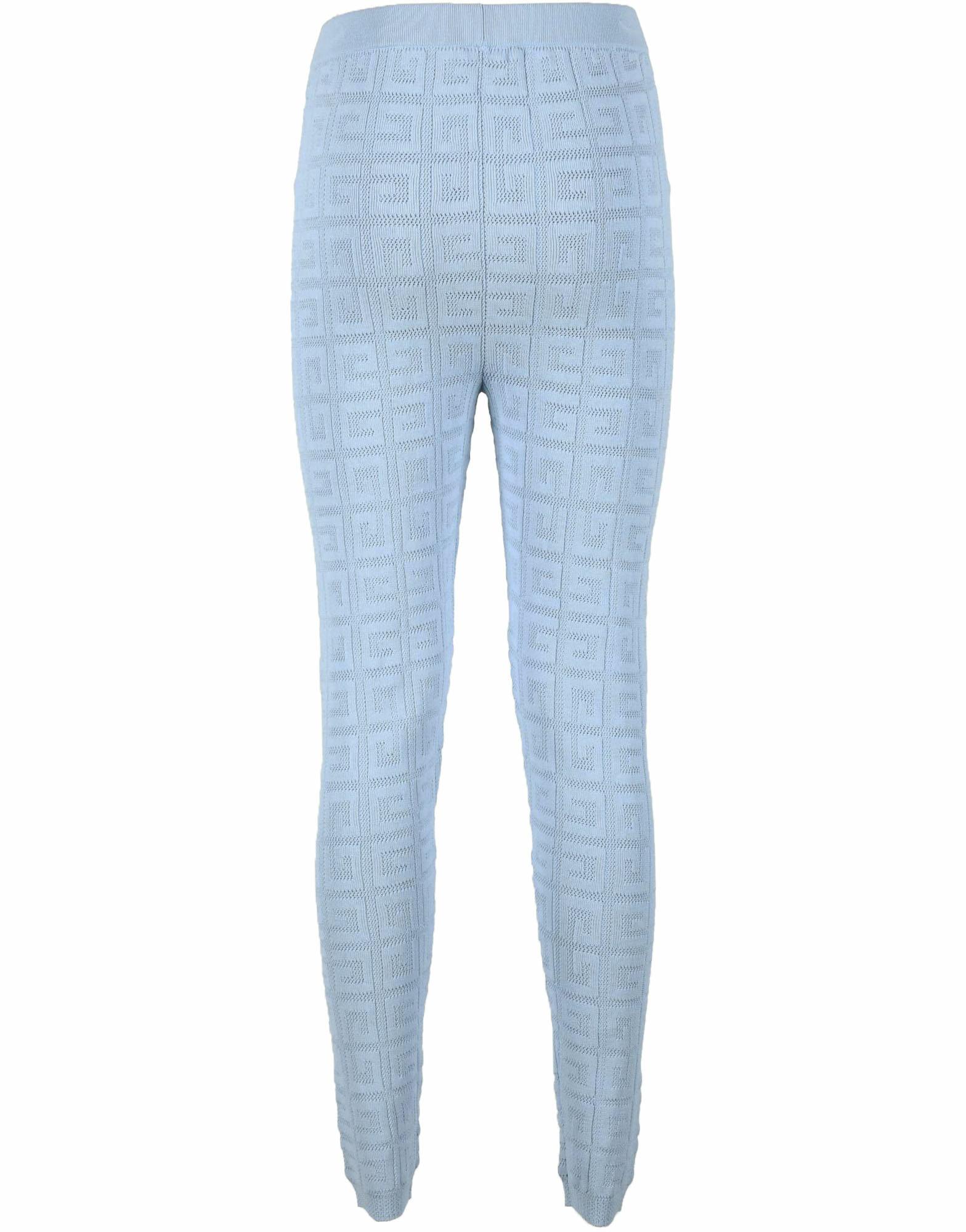 Givenchy Women's Sky Blue Leggings M at FORZIERI