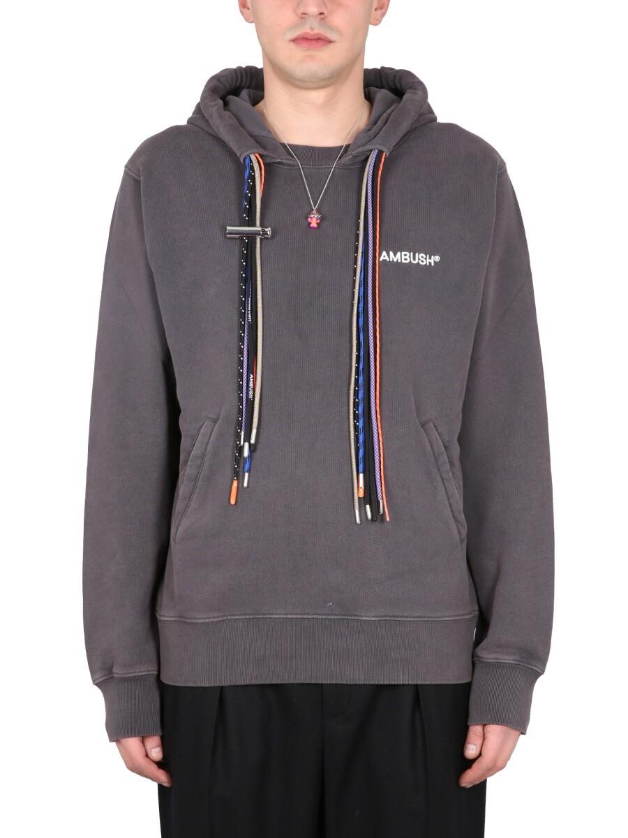 multiple-drawstring hoodie, AMBUSH
