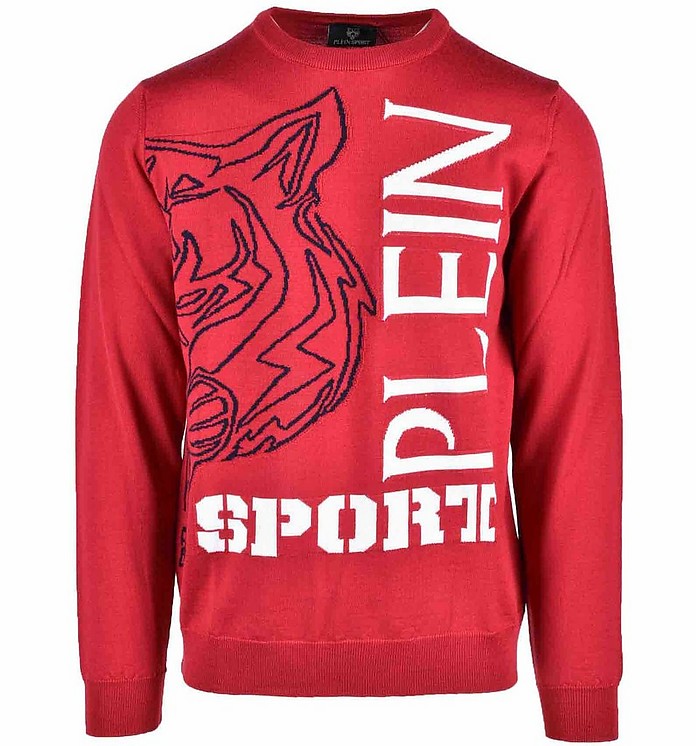 Men's Red Sweater - Philipp Plein 