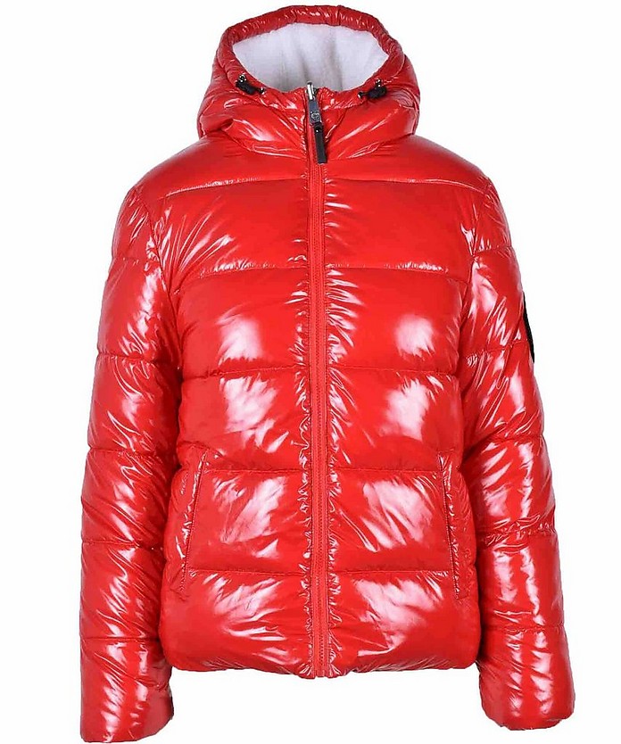 Women's Red Padded Jacket - Philipp Plein 