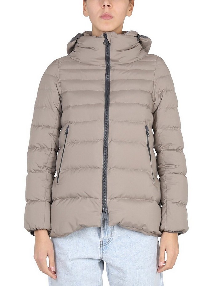 Down Jacket With Zipper - Herno