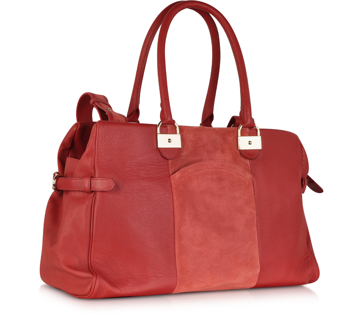 See by Chloé Augusta Leather and Suede Tote at FORZIERI