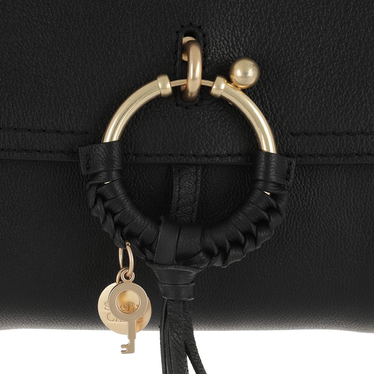 See by Chloé Joan Large Crossbody Black at FORZIERI