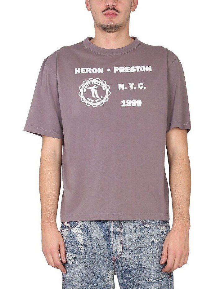 Crewneck T-Shirt - Heron Preston