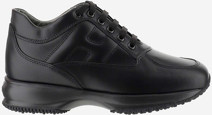 Black And Grey Sneakers - Hogan