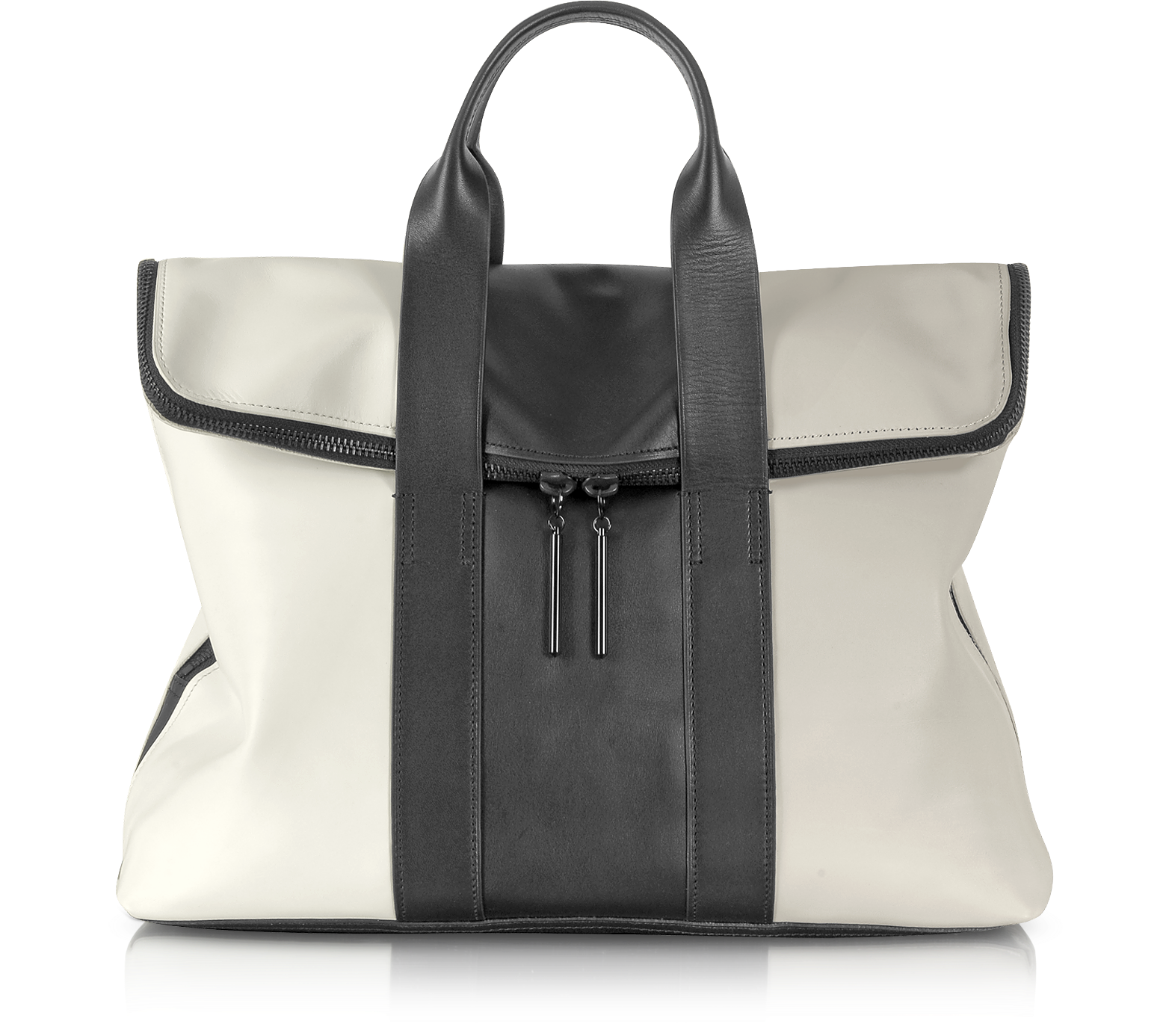 3.1 Phillip Lim Tricolor Leather 31 Hours Bag at FORZIERI