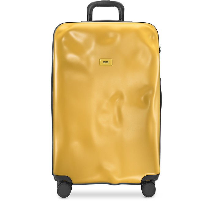 Icon - Grand Trolley en Polycarbonate Métallisé  - Crash Baggage