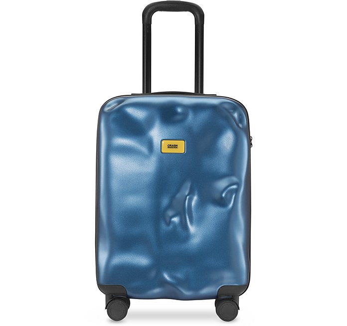 Icon - Trolley de Cabine en Polycarbonate Métallisé  - Crash Baggage