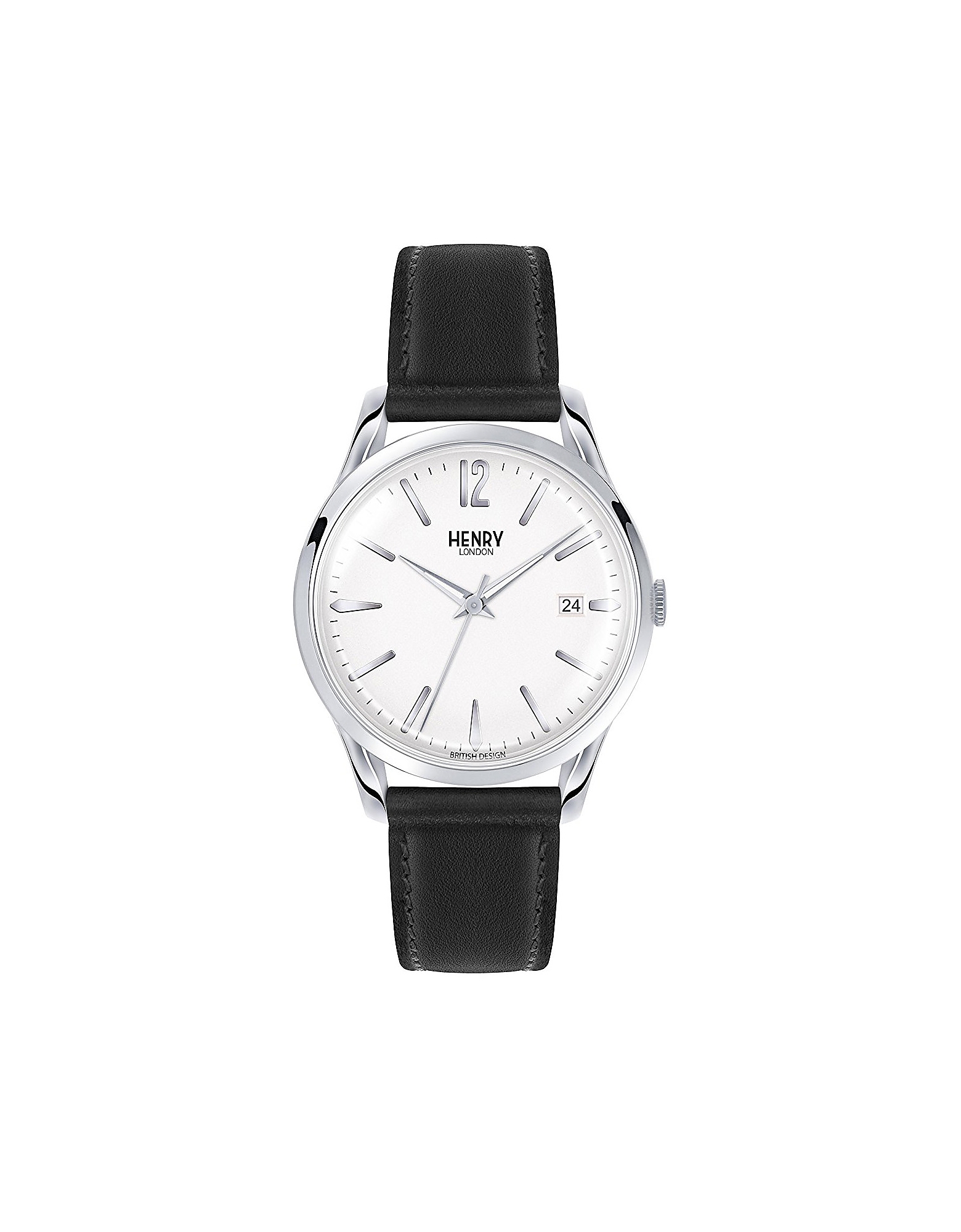 Henry London Designer Women's Watches Quartz Analogue Watch In Silver