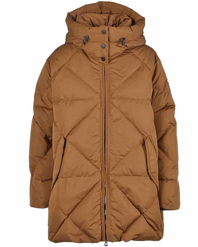 Women's Brown Padded Jacket - Historic