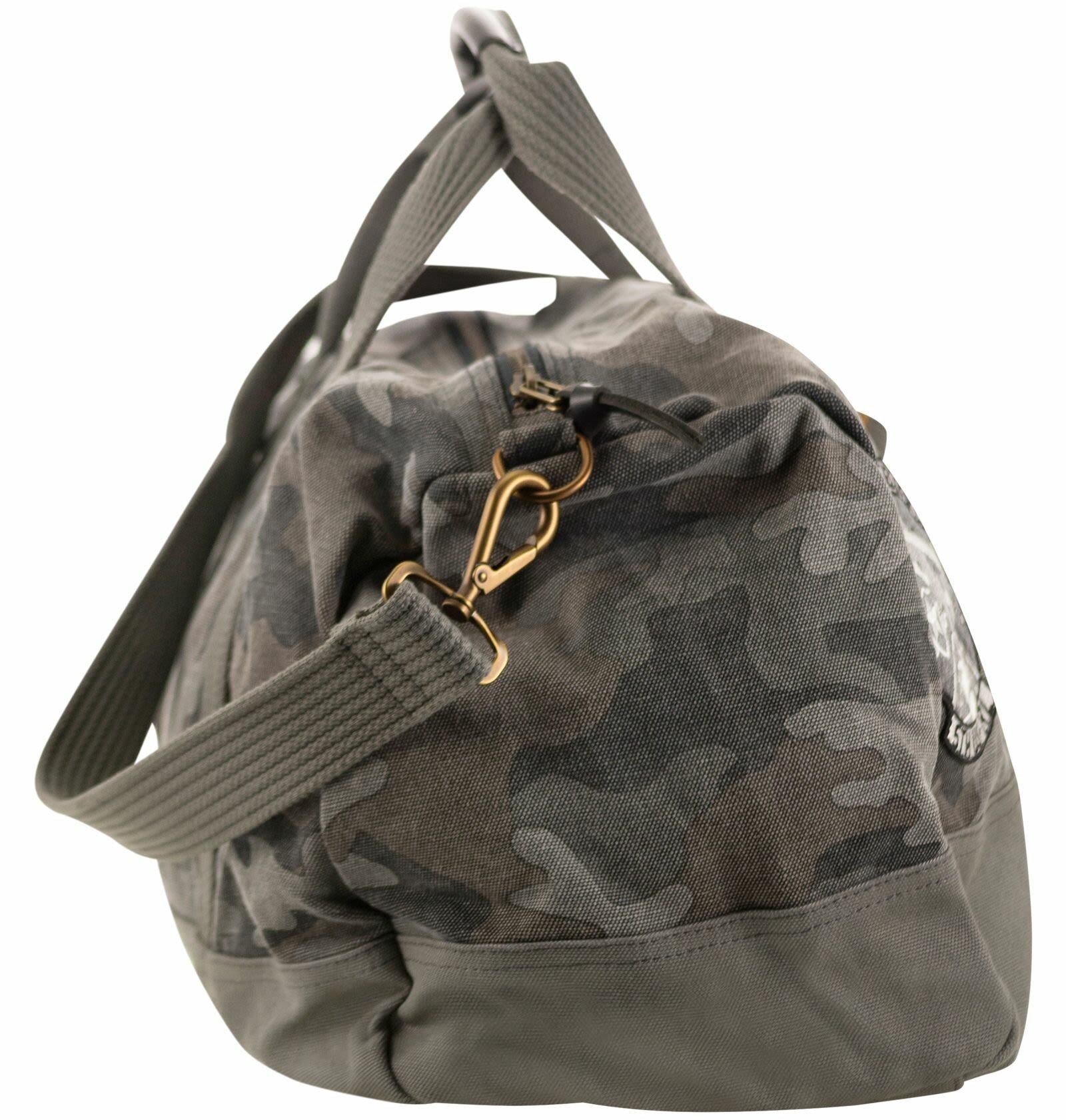 Ralph Lauren Camouflage canvas duffle bag with tiger at FORZIERI Canada