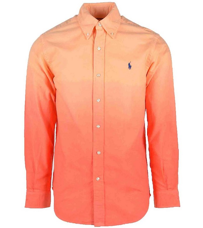 Men's Orange Shirt - Polo Ralph Lauren