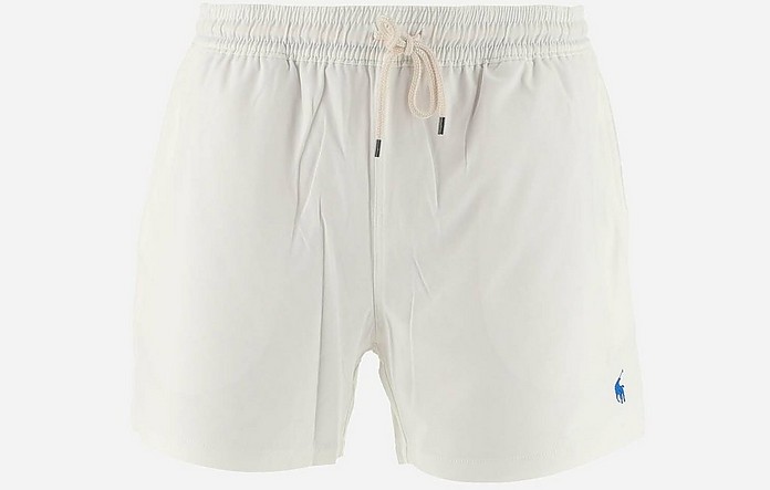 White Swim Shorts - Polo Ralph Lauren / իー 쫯