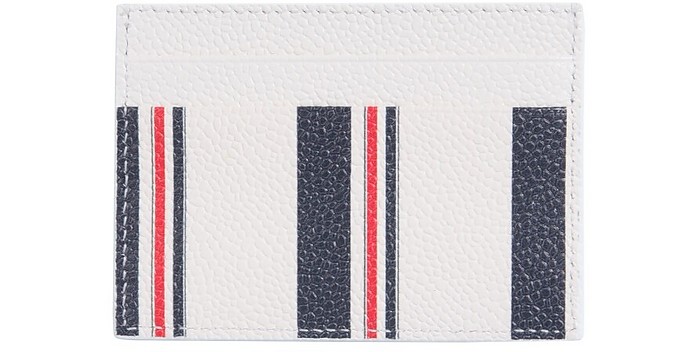 Leather Card Holder - Thom Browne