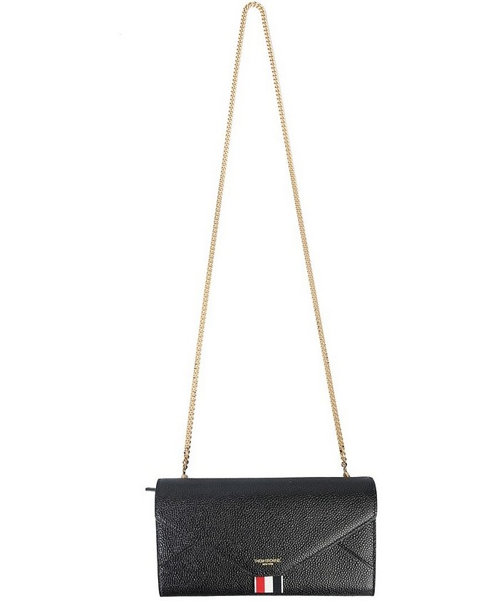 Wallet With Shoulder Strap - Thom Browne