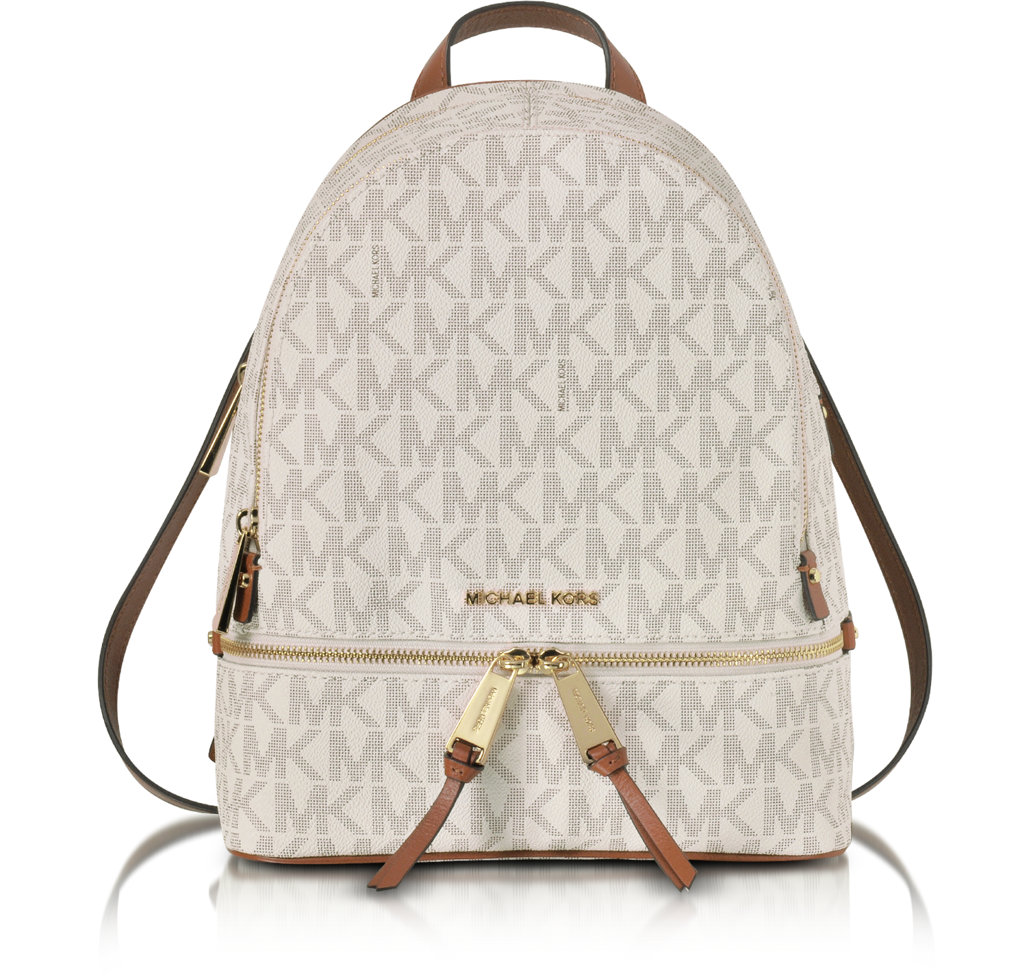 michael kors rhea vanilla backpack