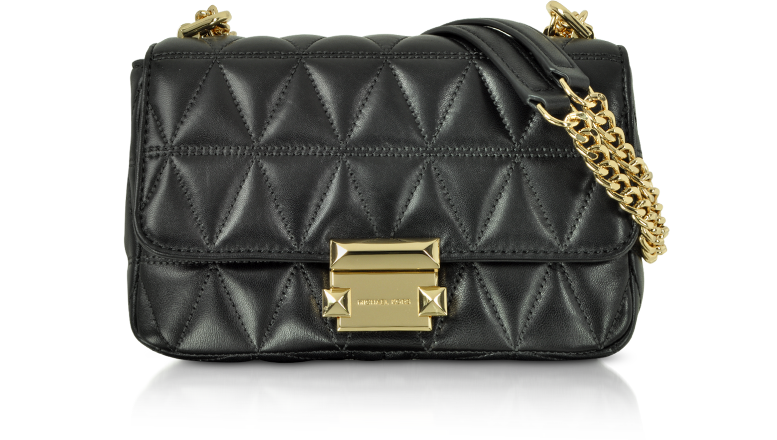 sloan small quilted leather shoulder bag