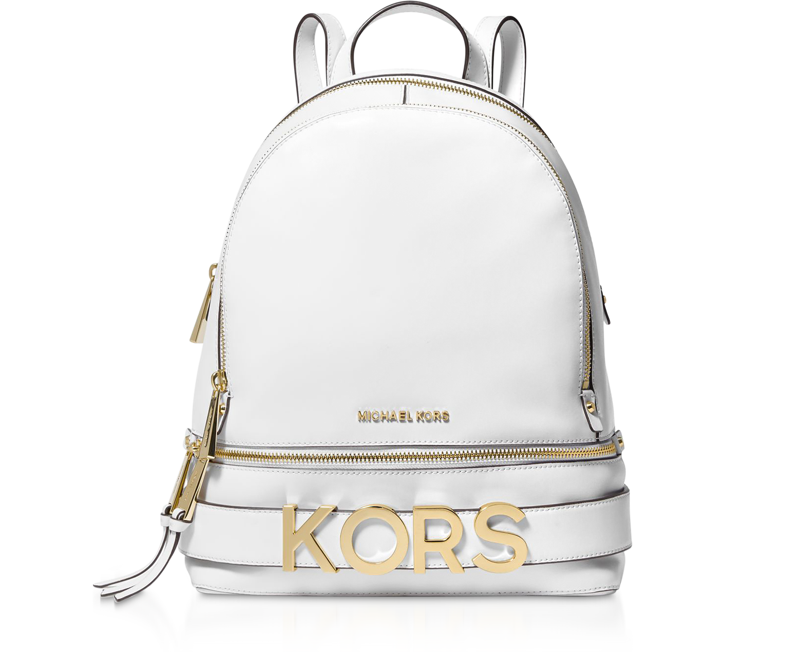 Michael Kors, Bags, Michael Kors Cooper Commuter Medium Sling Bag  Backpack Mk Rainbow Optic White