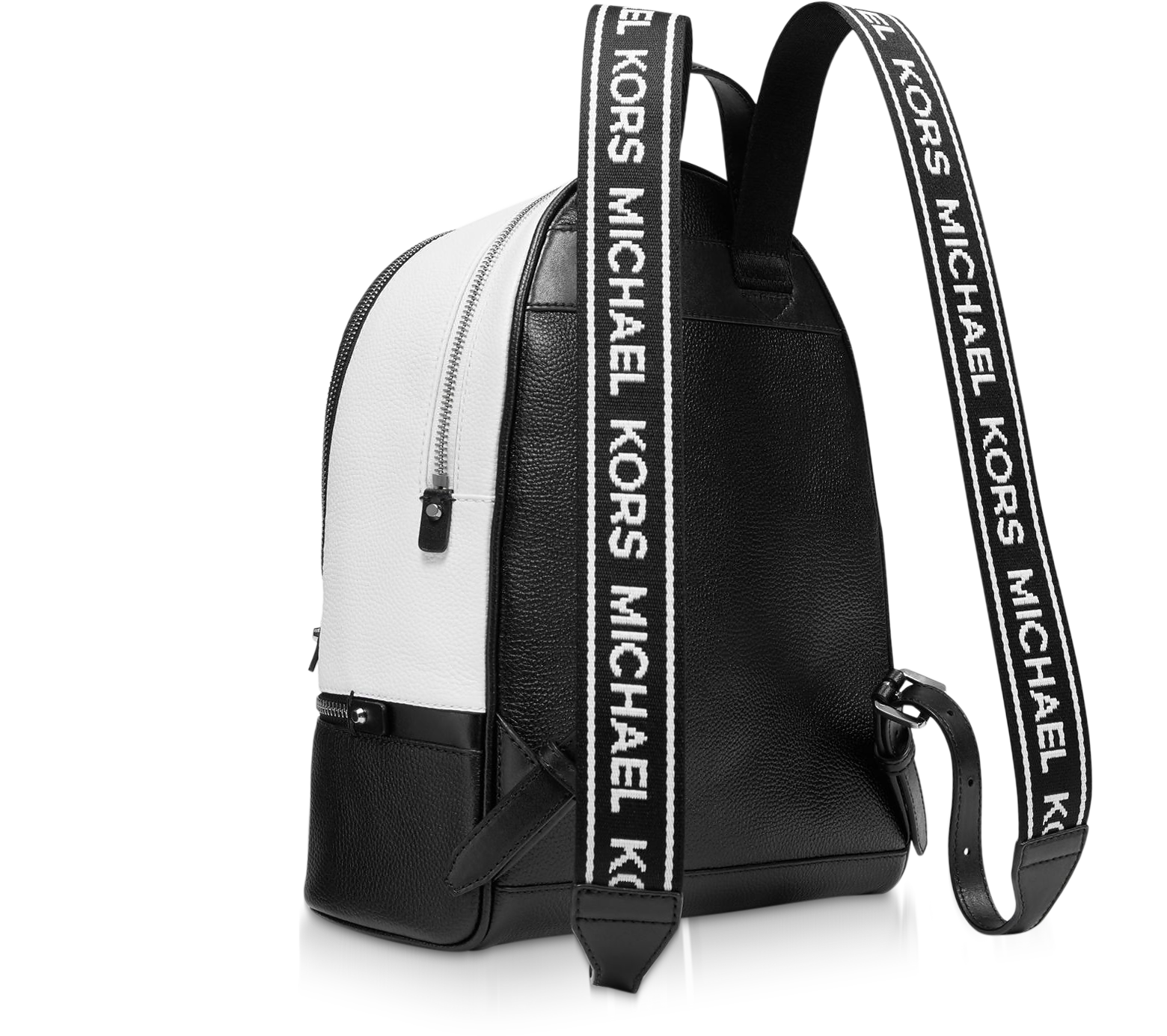 White Rhea Zip Medium Backpack at FORZIERI