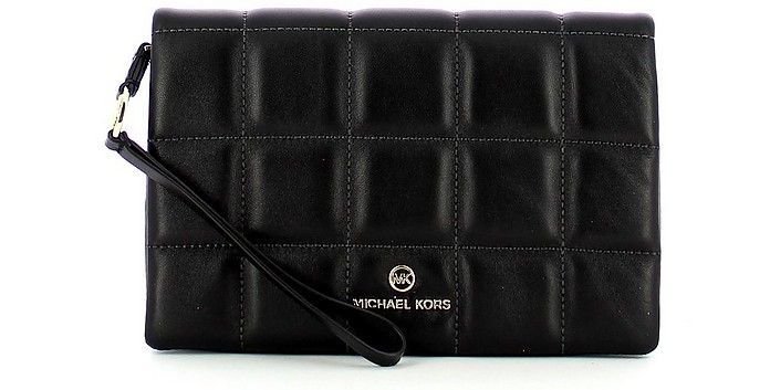 Black Jet Set Charm Small 2IN1 Pouch/ XBody Bag - Michael Kors