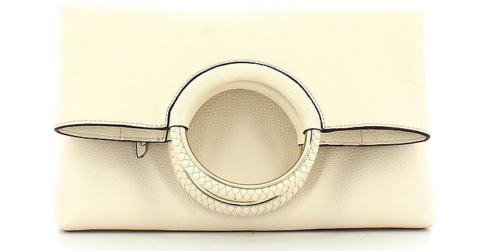 Rosie Large Leather Clutch - Michael Kors