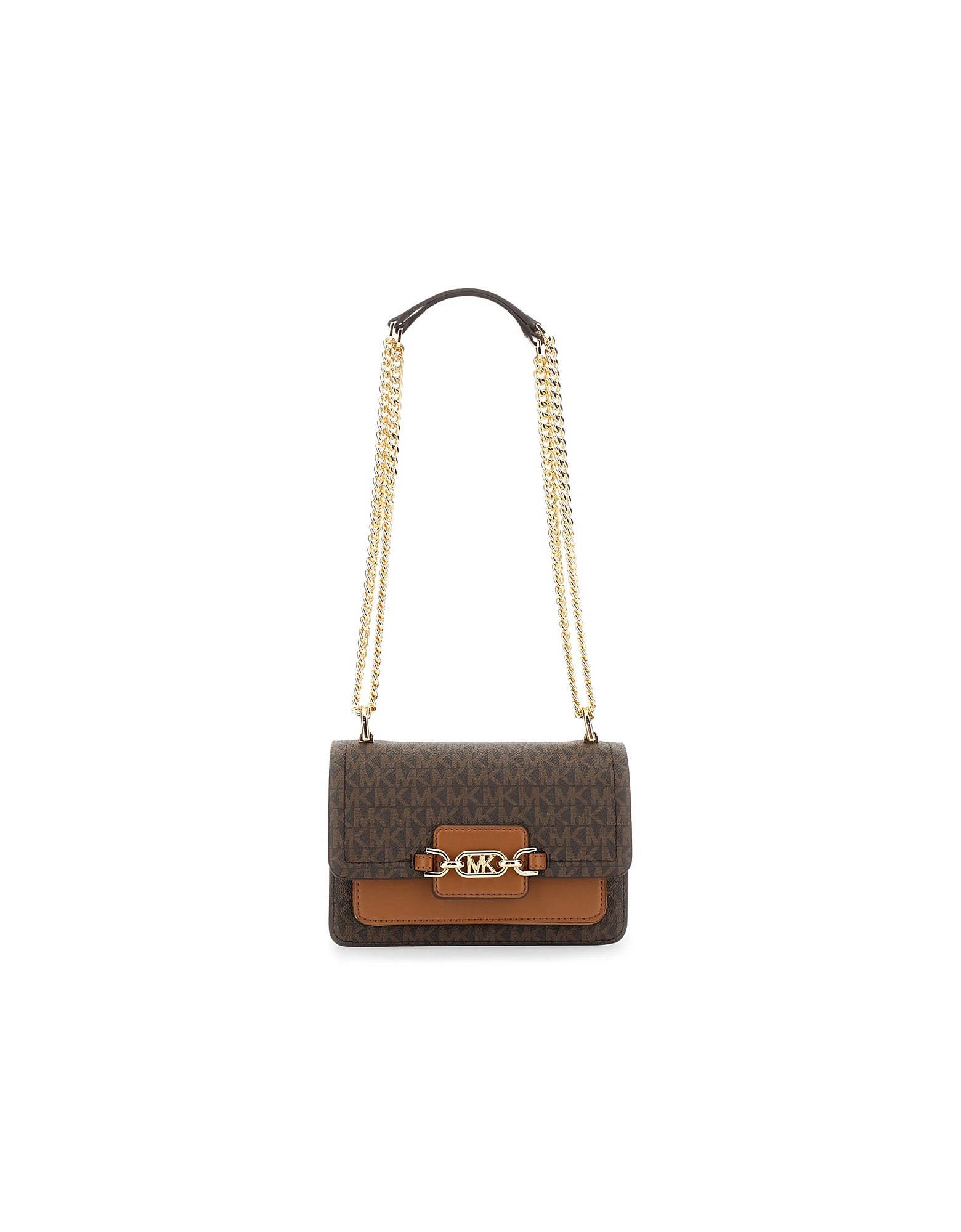 Michael Kors Designer Handbags Extra-small "heather" Shoulder Bag In Neutral