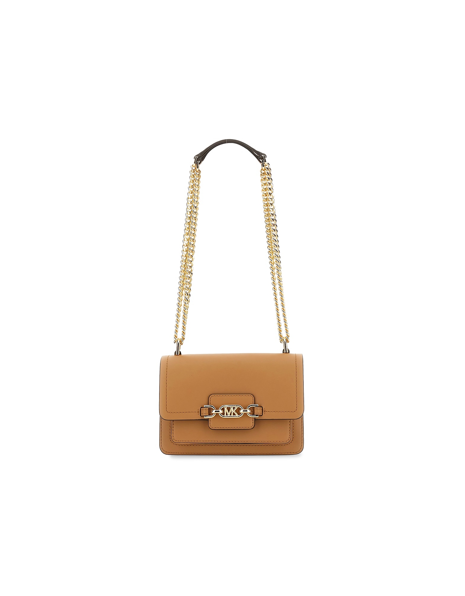 Michael Kors Designer Handbags Borsa A Tracolla "heather" Extra-small In Brown