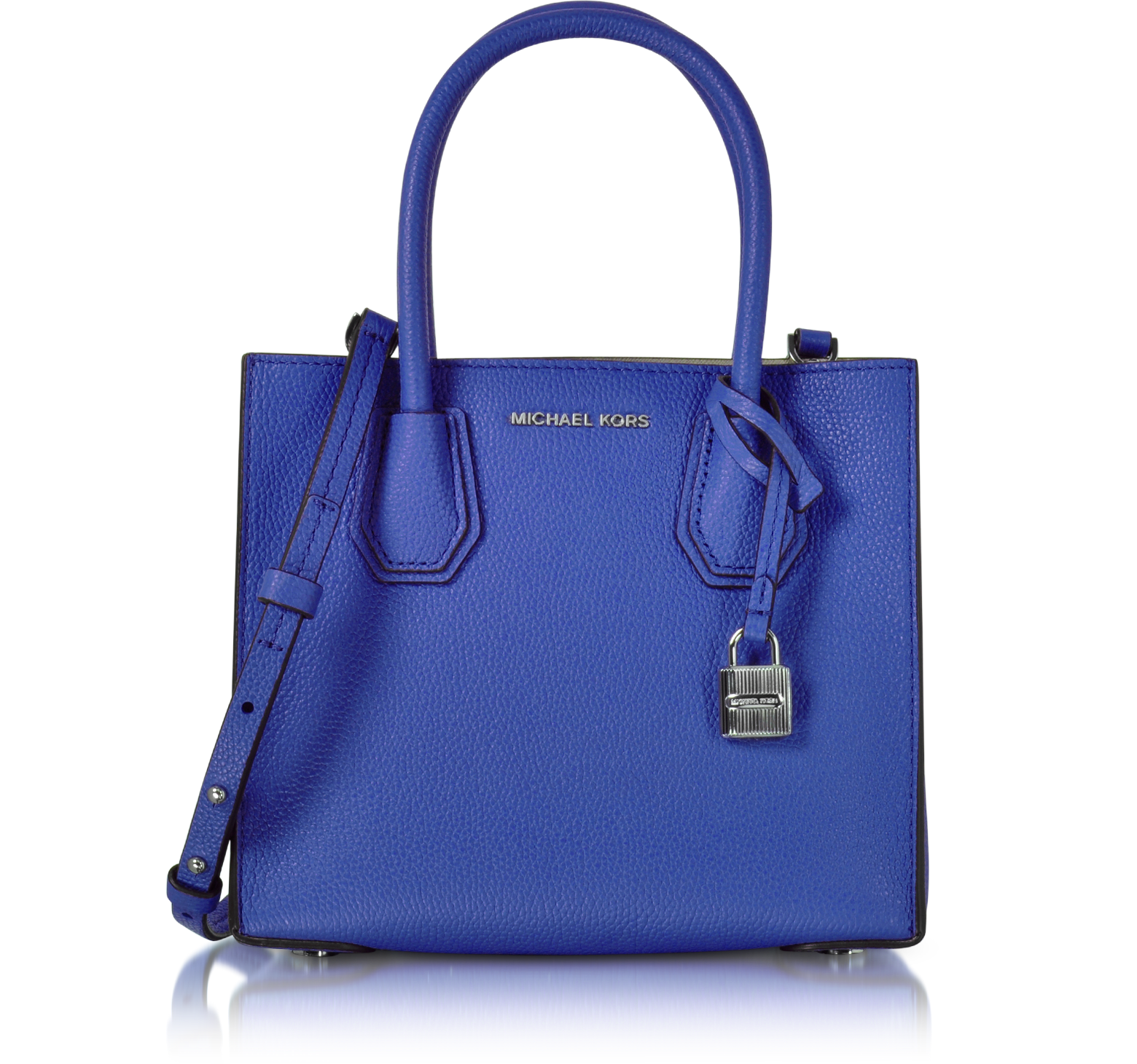 electric blue michael kors purse