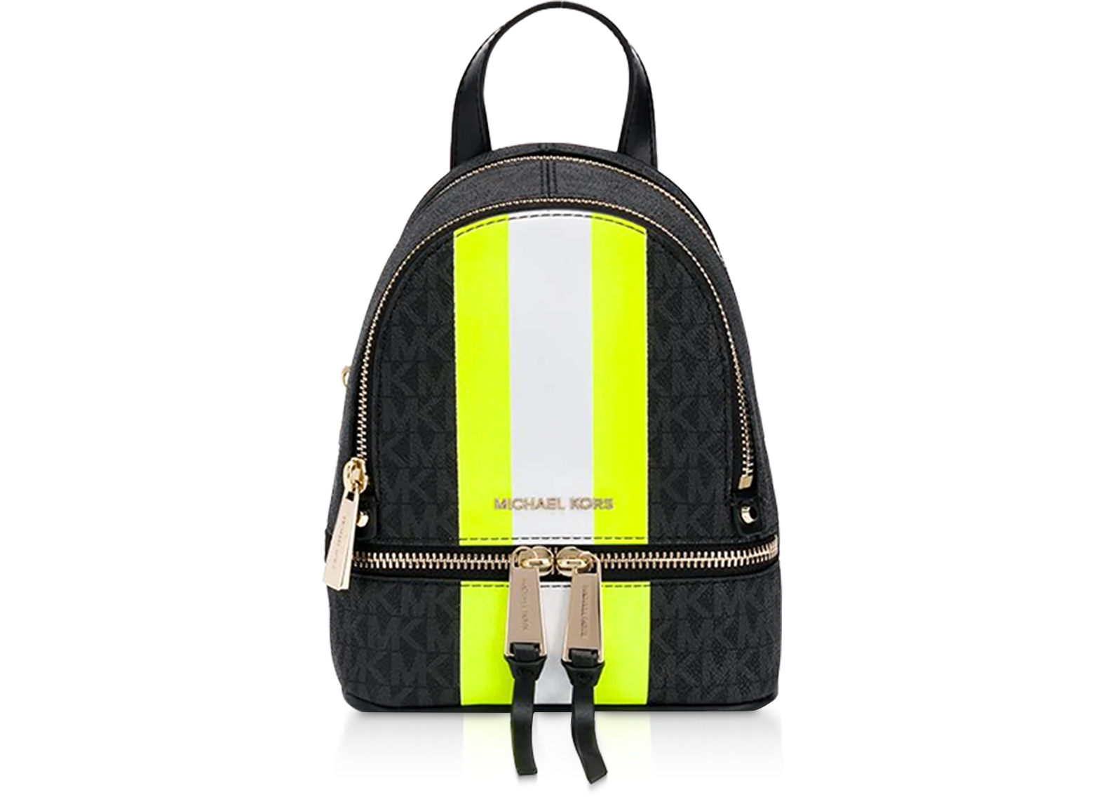 Michael Kors Rhea Backpack w/ Neon 