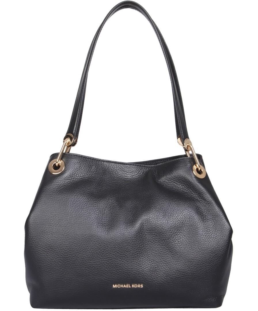 Michael Kors Ladies Pebble Leather Double Pouch Crossbody Bag