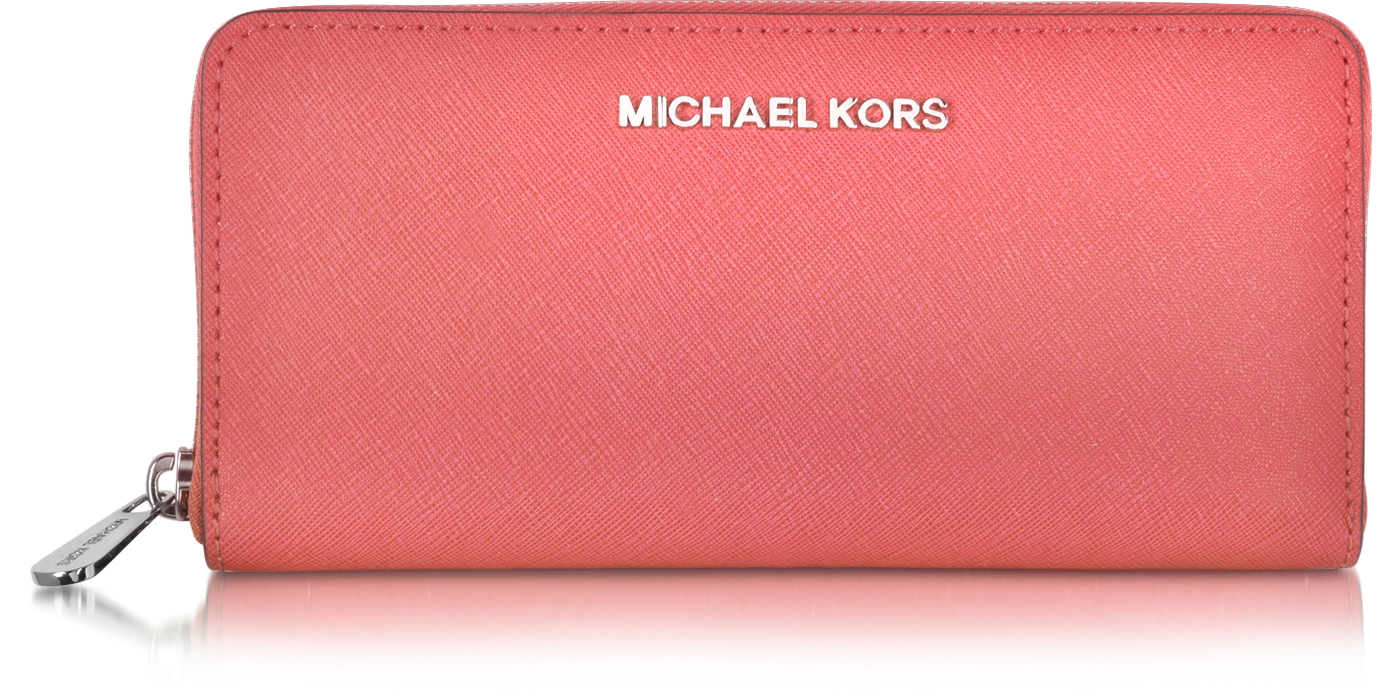 michael kors coral wallet