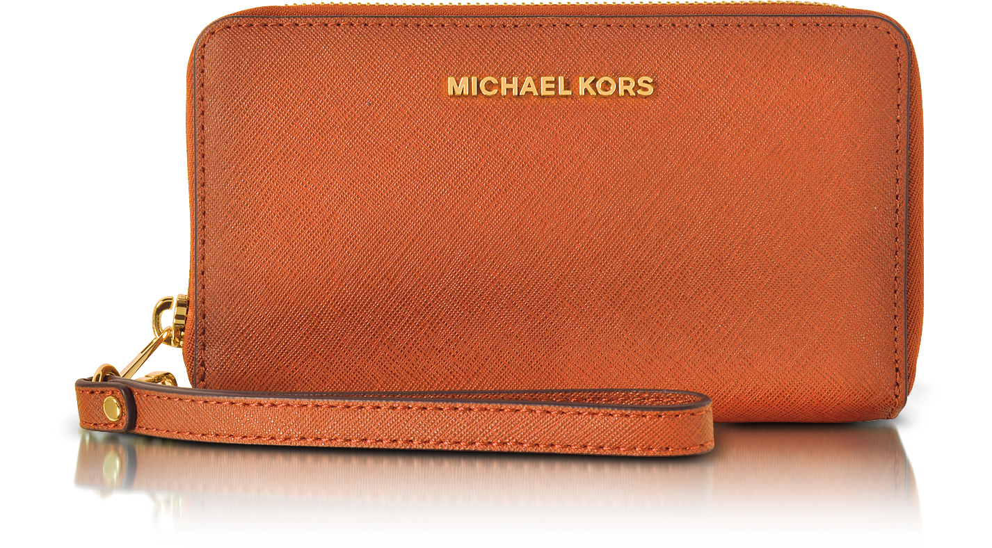 michael kors saffiano leather phone case