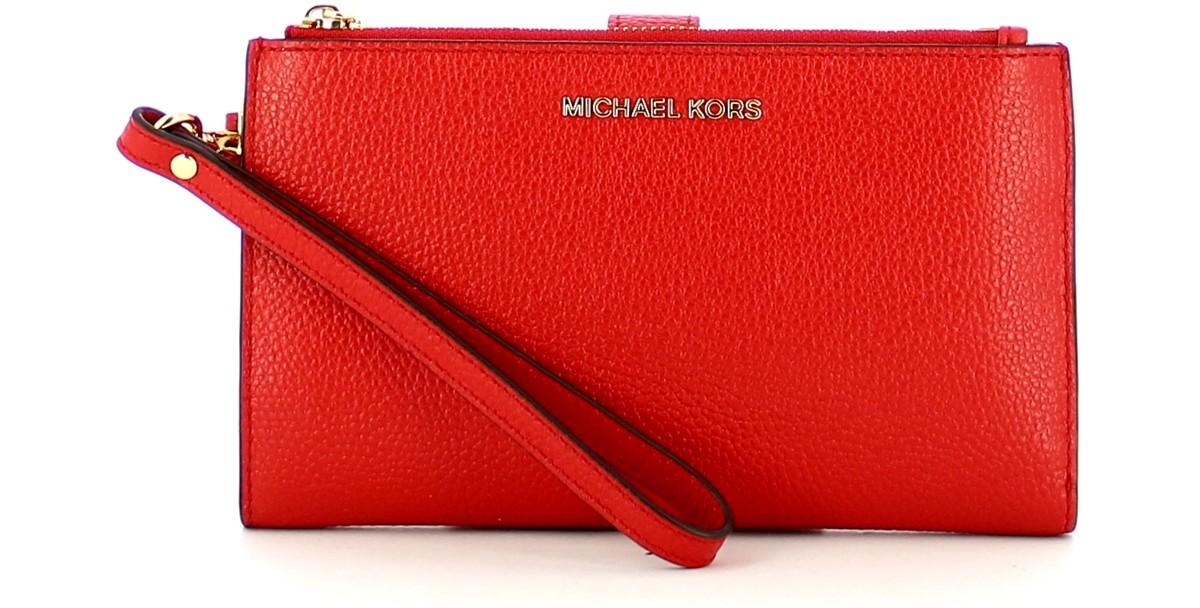 Women's Red Wallet w/Smartphone Compartment