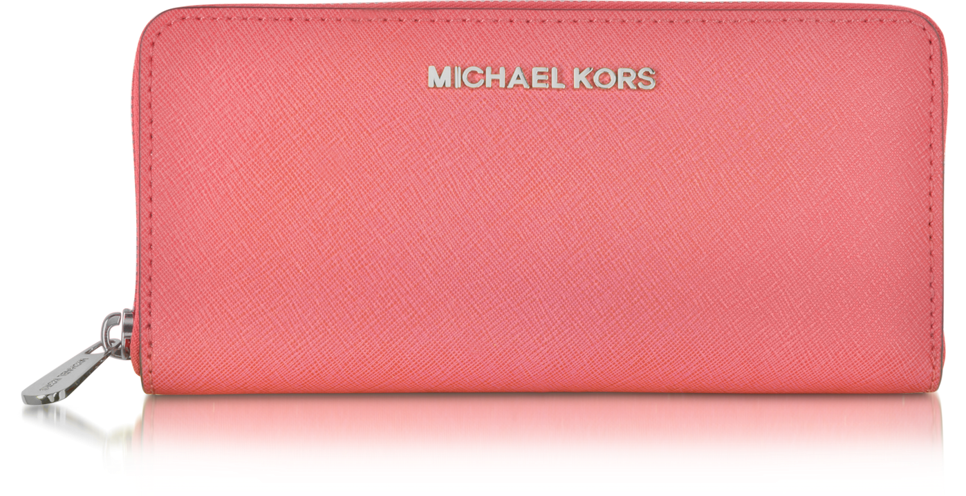 michael kors raspberry wallet