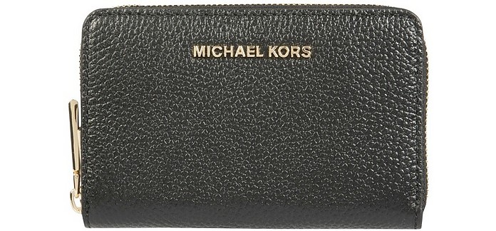 Compact Card Holder With Logo - Michael Kors