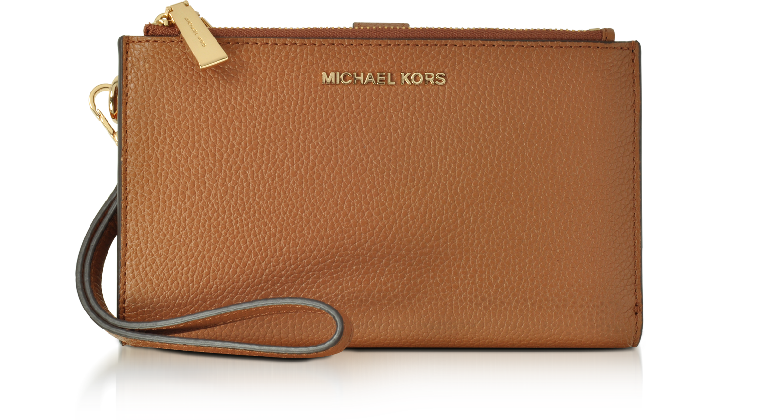michael kors adele pebbled leather smartphone wallet
