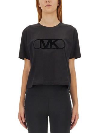 Michael Kors Crop Top With Logo Band M at FORZIERI Canada